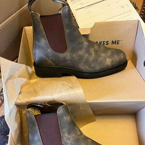 Blundstone 1306 Rustic Brown Dress Boots #1306